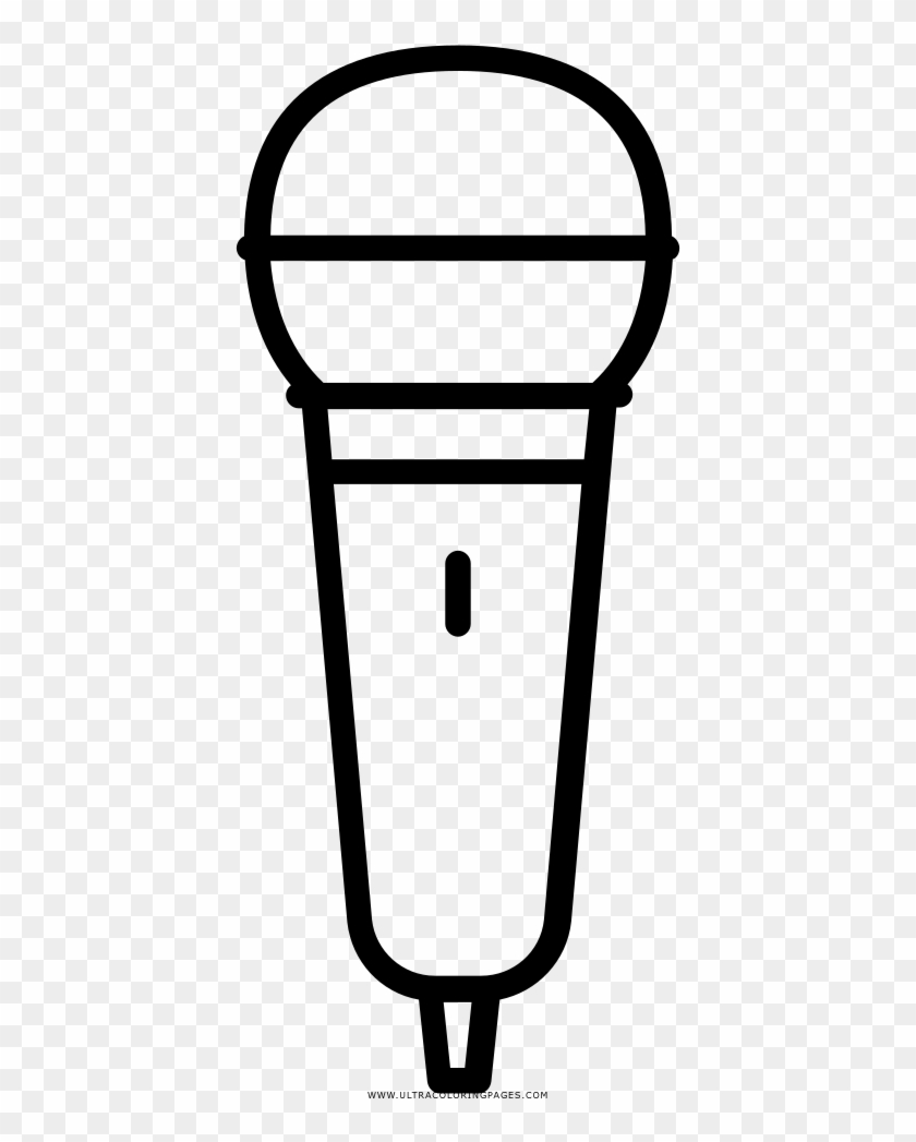 Mic Coloring Page - Microphone #672480