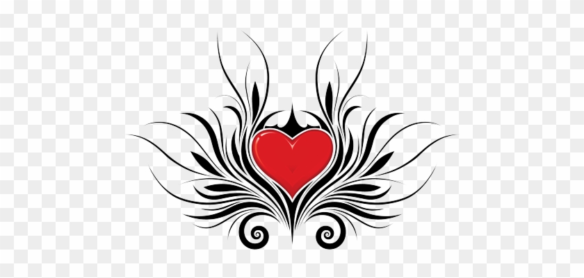 Download Free Transparent Png Image - Valentines Day Heart Art Drawings #672534