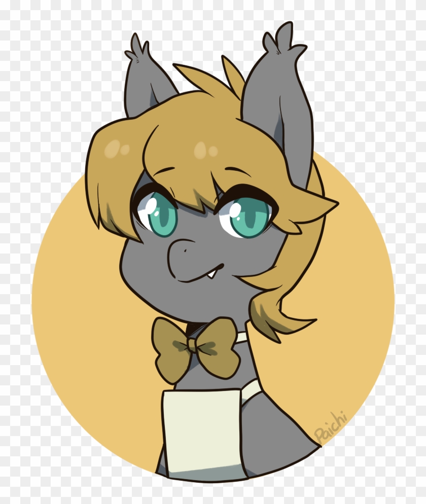 Paichitaron, Bat Pony, Bowtie, Clothes, Cute, Male, - Filename #672644