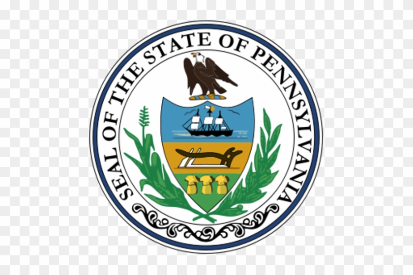 Pennsylvania Ratifies Constitution - State Seal Of Pa #672645