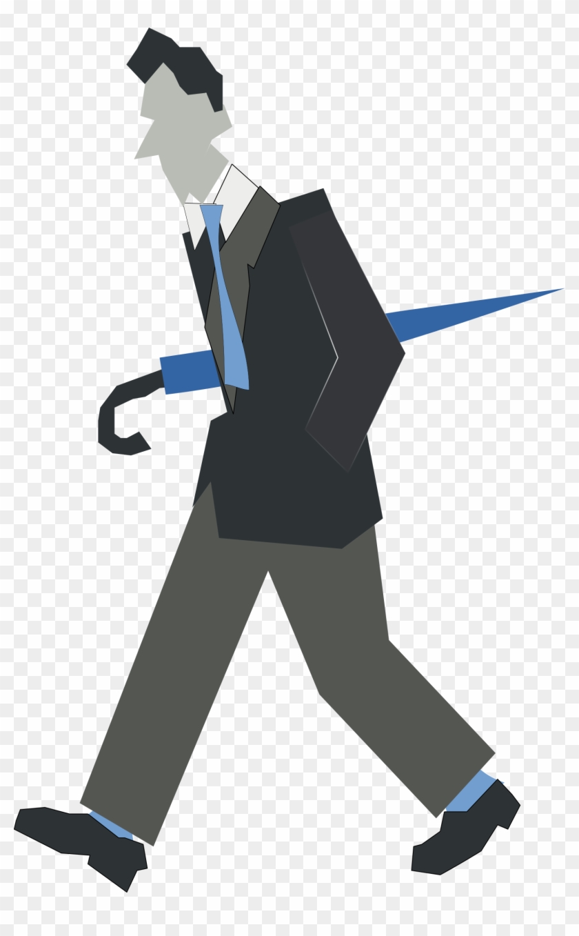 Man Walking Clipart - Man Walking Clipart #672655