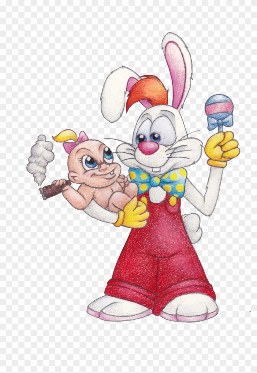 Stephaniecassataart Roger Rabbit And Baby Herman By - Draw A Baby Herman #673100