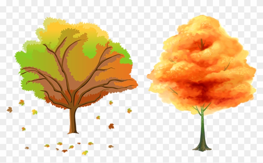 Tree Season Autumn Clip Art - Tree Season Autumn Clip Art #673182