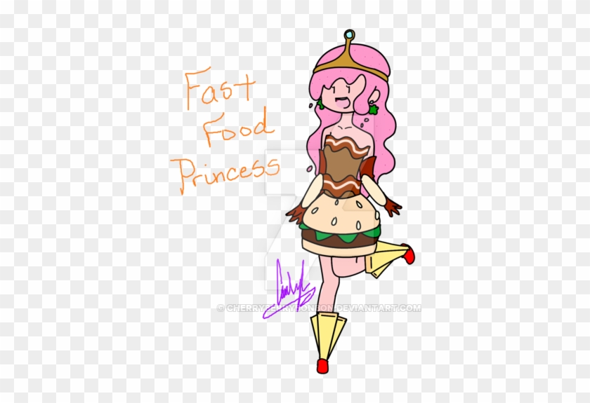 Fast Food Princess Sold By Cherryberrybonbon - Cartoon #673114