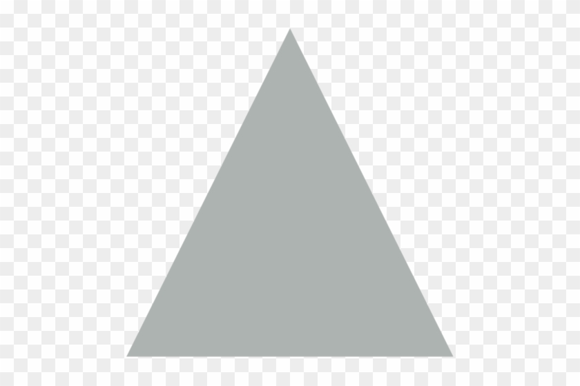 Triangular Grey Coloured Floor Tiles In Rubber - Triangle Image In Png #673128