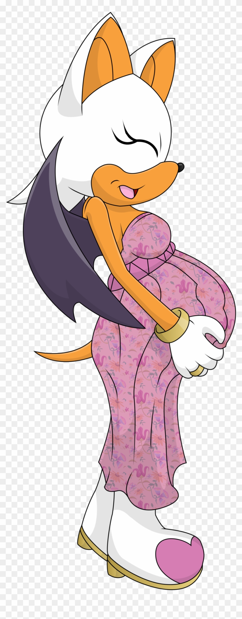 Rouge The Bat Knuckles The Echidna Cat Amy Rose Doctor - Rouge The Bat Pregnant #673194