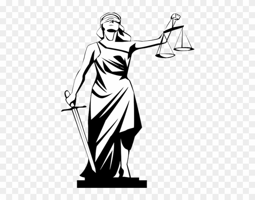 Juvenile Justice Board - Lady Justice Vector Logo #673196
