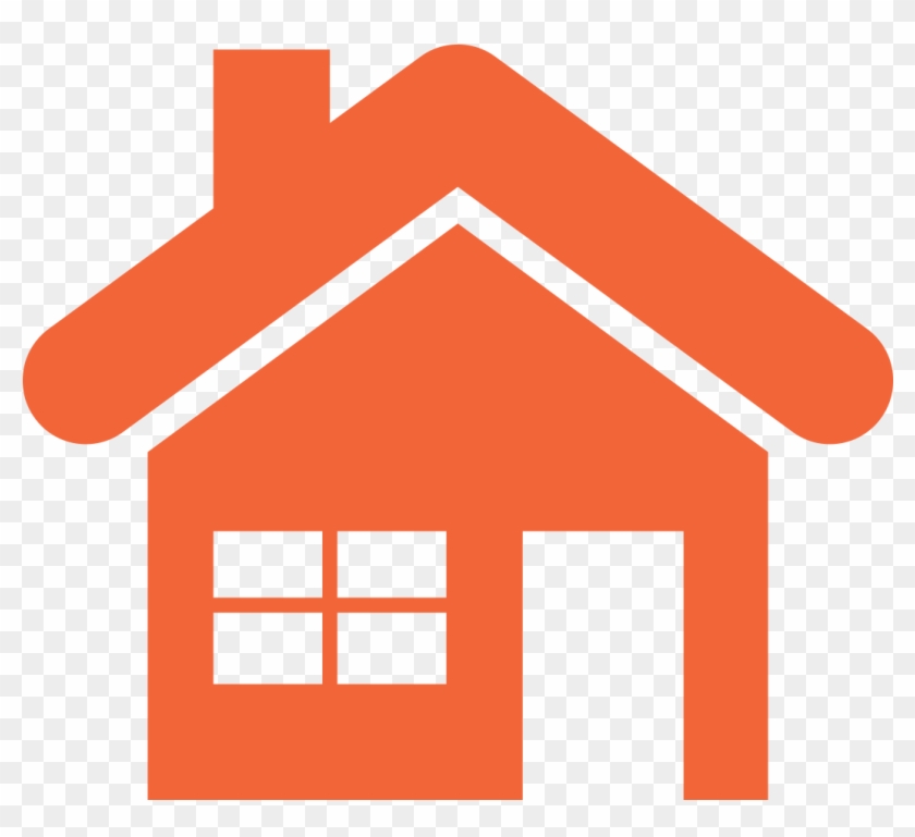 Icon - House - Orange - Stock Vector - Colourbox - House Icon #673281
