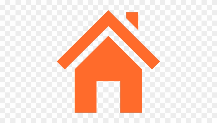 Tangerine House - Home Wifi Icon #673282