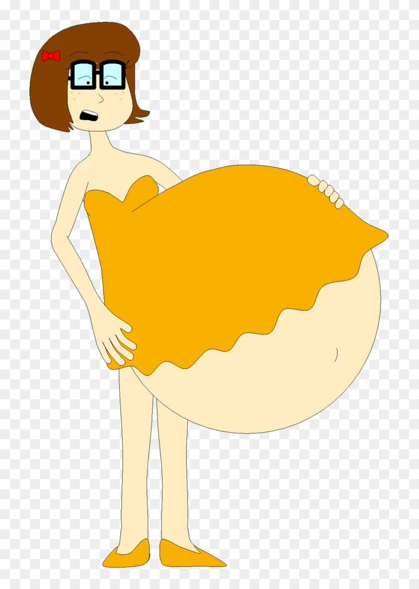 Velma Feels Her Pregnant Belly By Angry-signs - Velma Feels Her Pregnant Belly By Angry-signs #673296