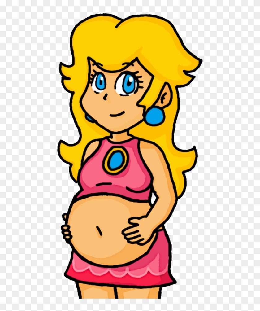 Pregnant Princess Peach By Emeffy - Princess Peach #673332