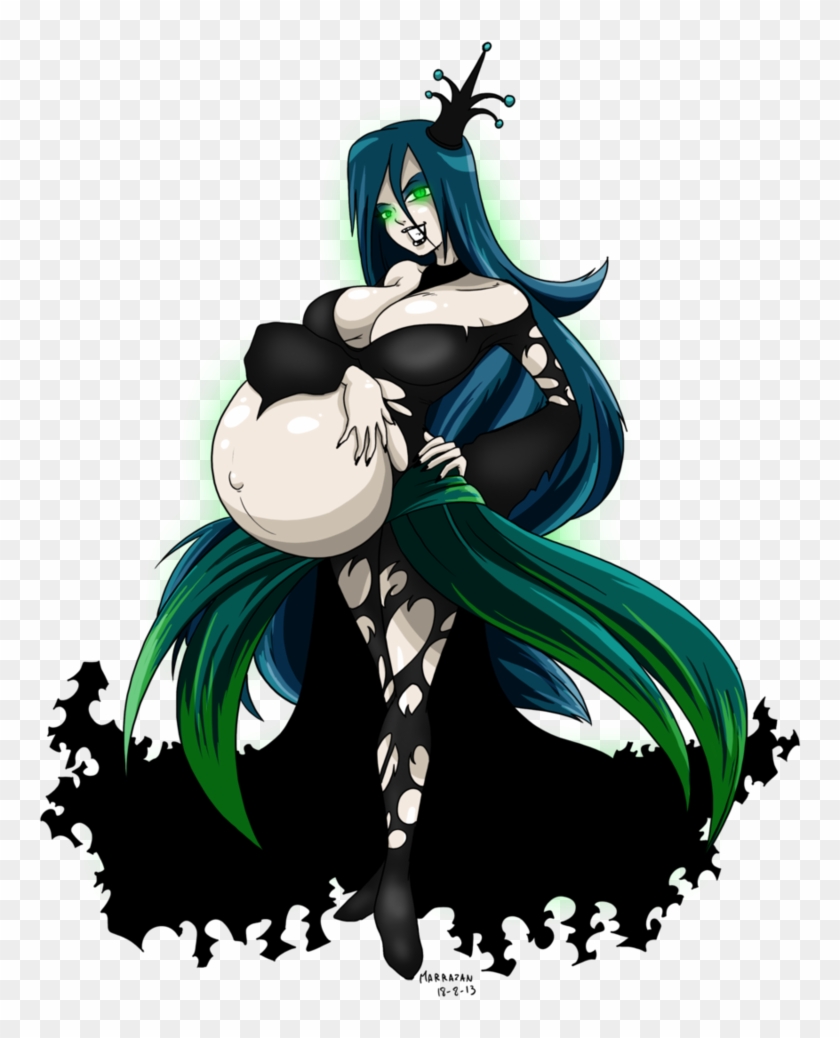 Pregnant Queen Chrysalis By Marrazan - Queen Chrysalis #673356