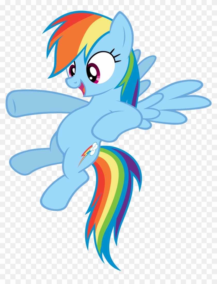 Way To Step It Up Rare By Mrlolcats17 - Mlp Fim Rainbow Dash Rub My Belly Gif #673464