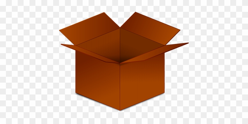 Box, Cardboard Box, Cardboard, Brown - Box Clipart #673473
