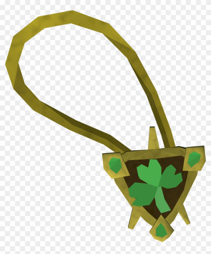 The Sparkling Three-leaf Clover Necklace Is A Prize - Four-leaf Clover #673494