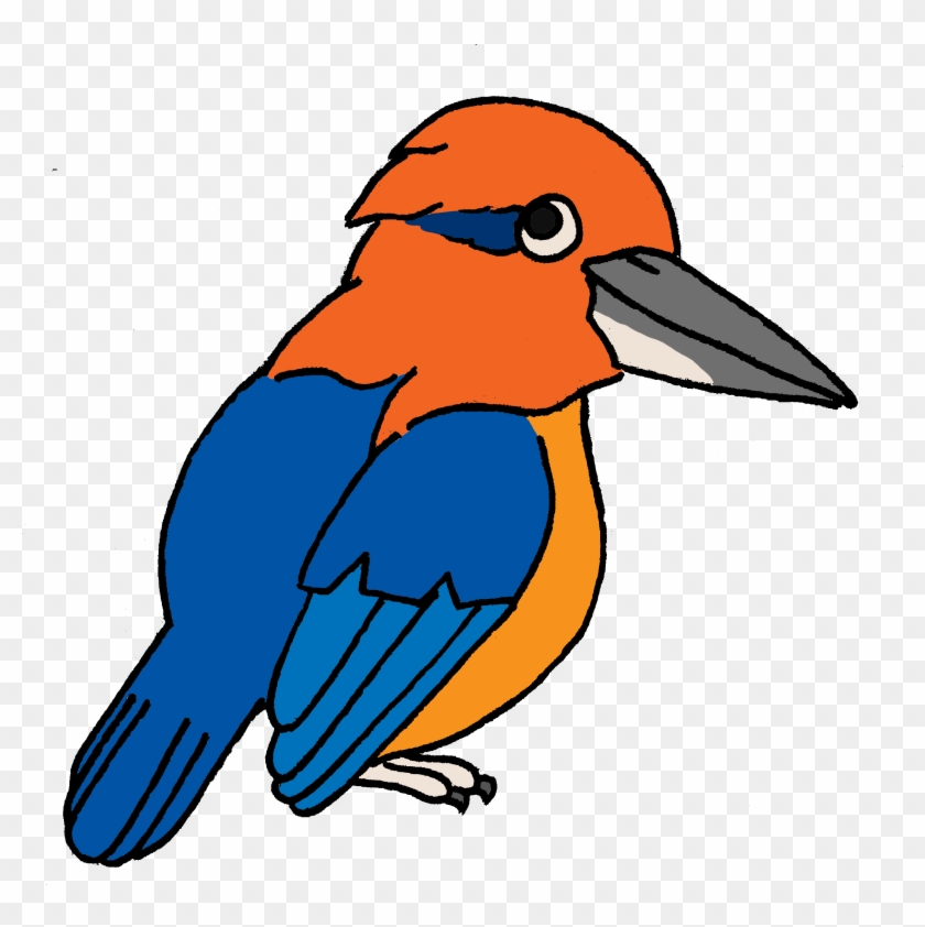 Cartoon Guam Kingfisher - Guam Kingfisher #673588