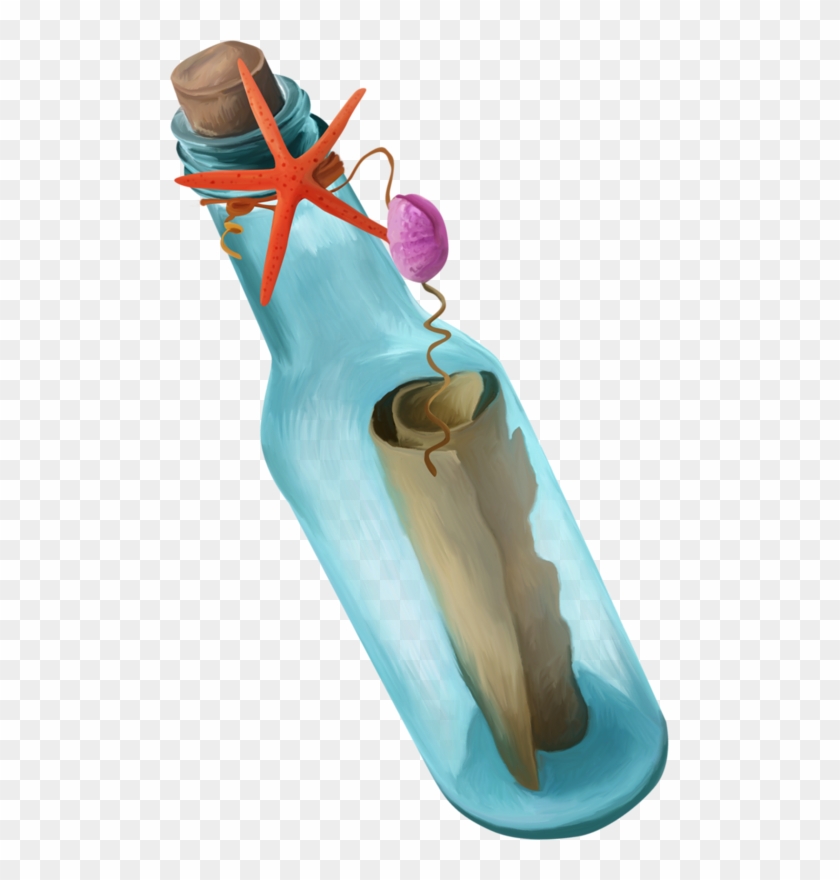 Message In A Bottle Clip Art - Message In A Bottle Clip Art #673675