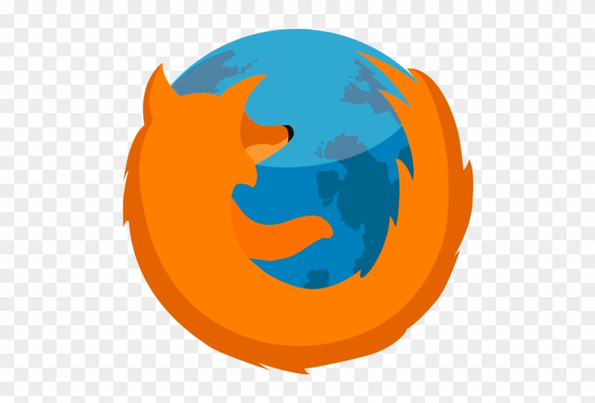 More Icon Sizes - Firefox Flat Icon #673691
