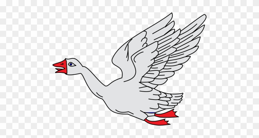 This Image Rendered As Png In Other Widths - Flying Goose Png #673793