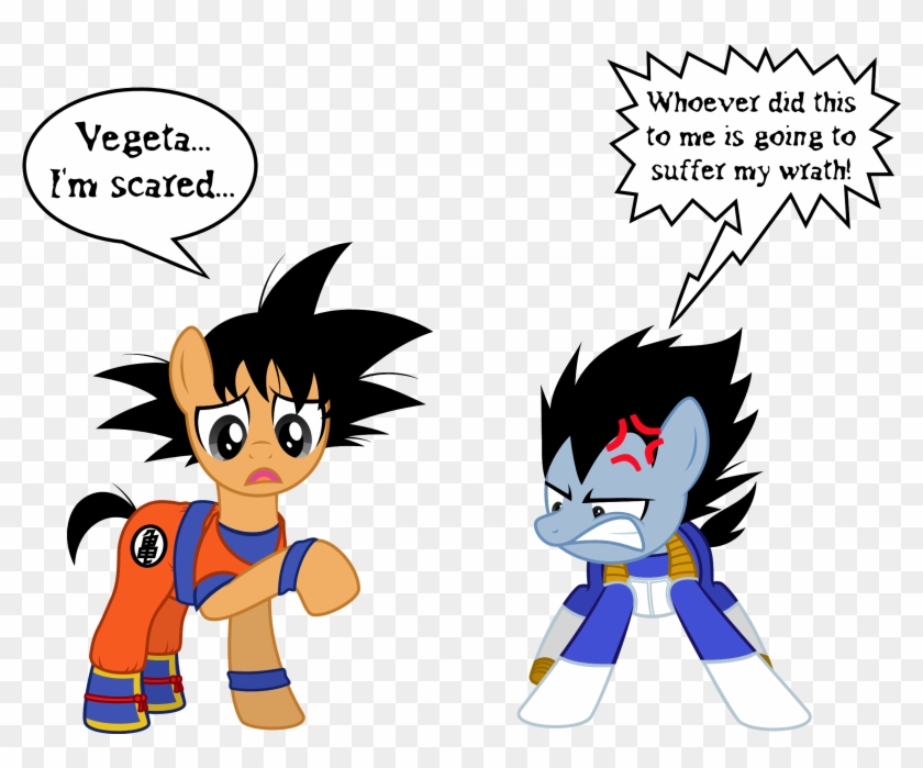 Vegeta Scare Of Worms #673804