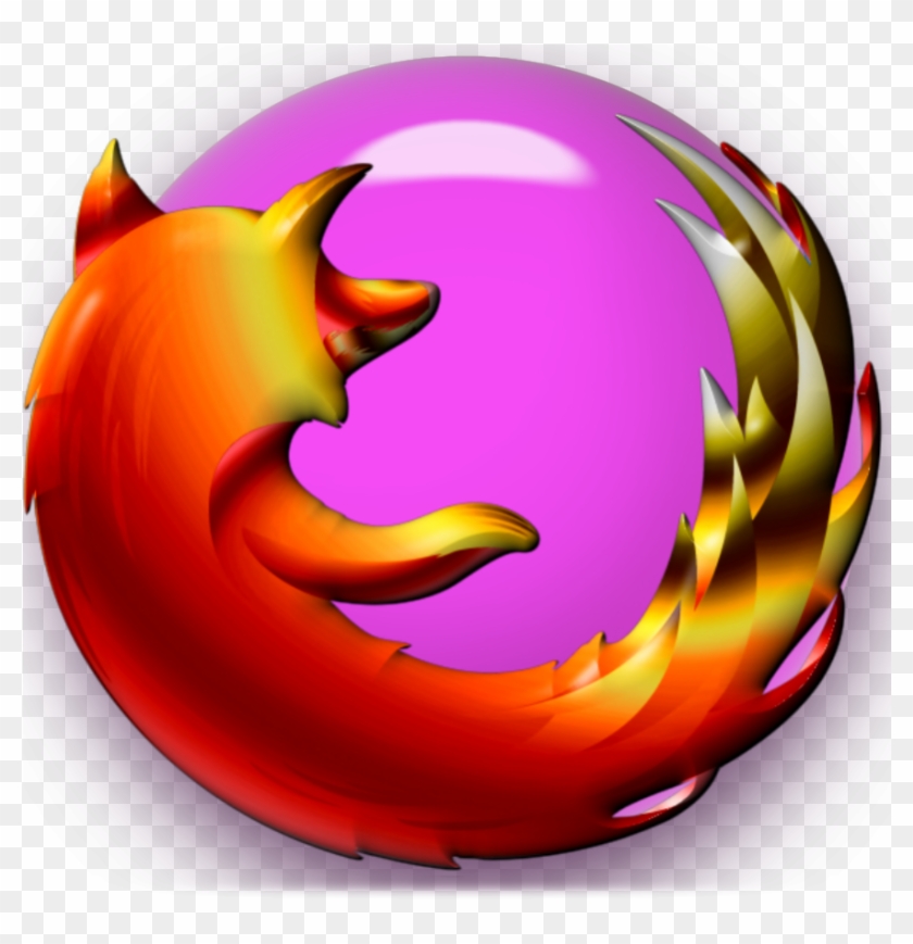 Firefox Pink Gumball Icon - Mozilla Firefox Logo Pink #673811