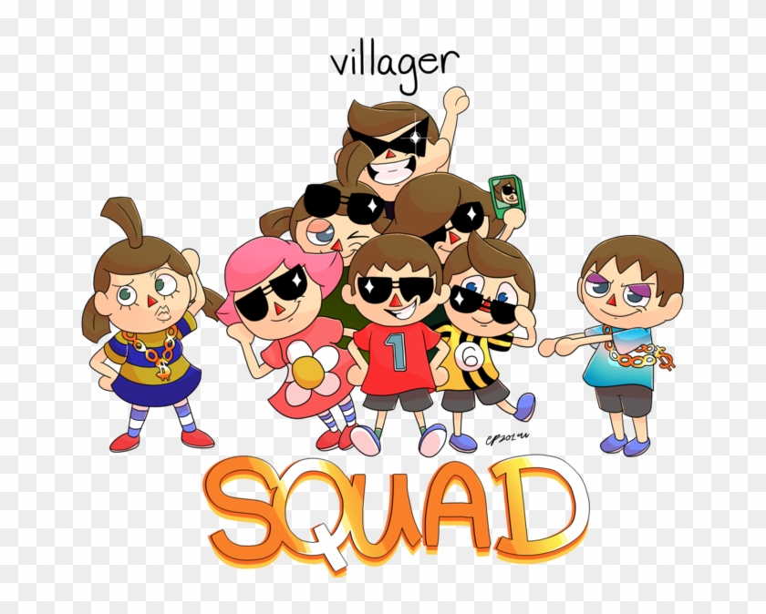 Villagen 0 Squad Super Smash Bros - Animal Crossing Villagers Squad #673827