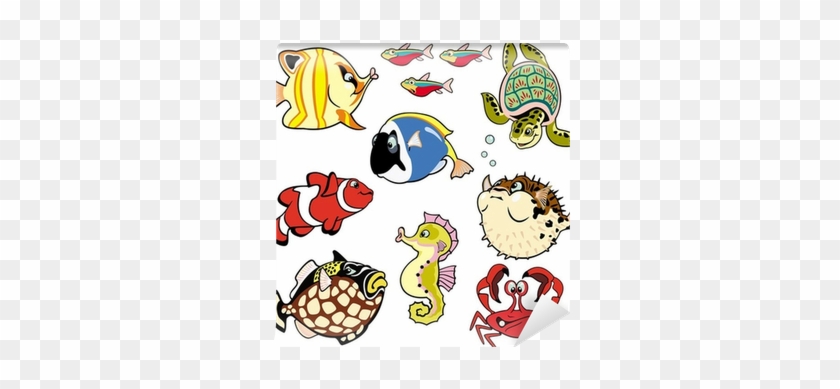 Vector Sea Animals Free Download #673852