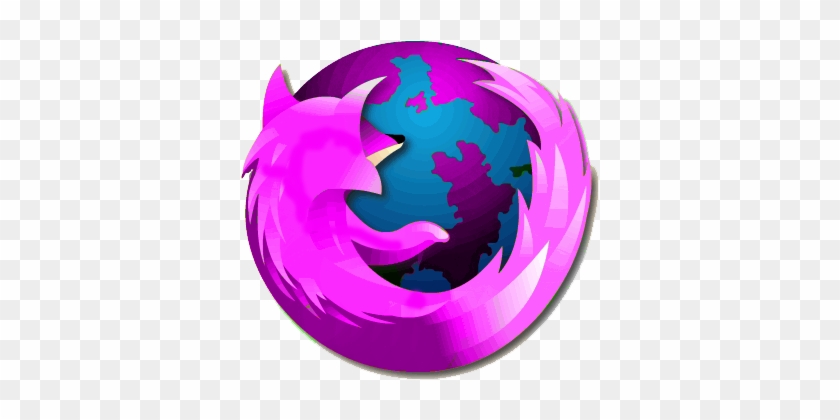 Pink Firefox - Pink Firefox Web Icon #673898