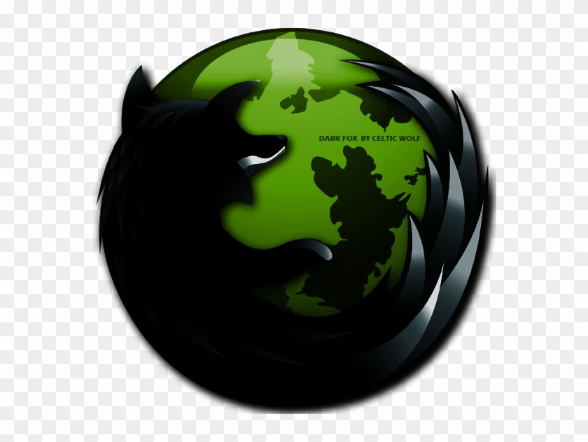 Firefox Startscreen Black By Celticw0lf - Firefox Logo Black And White #673927