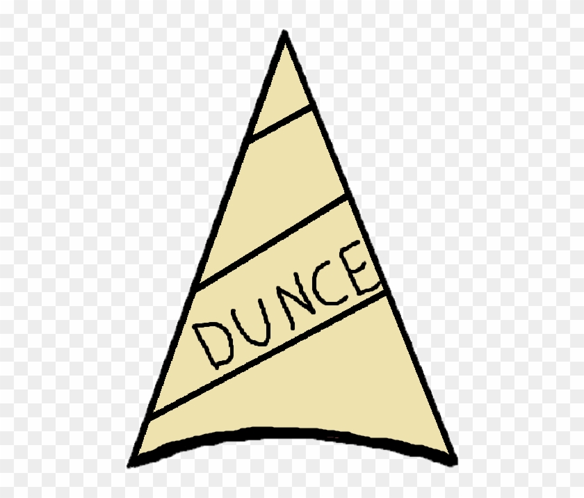 Pin Dunce Cap Clip Art - Dunce Hat #674074