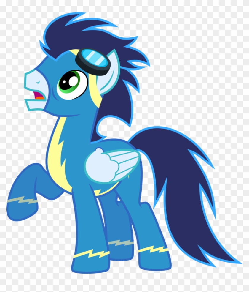 Shocked Soarin' By Chainchomp2 - Soarin Mlp Vector #674164