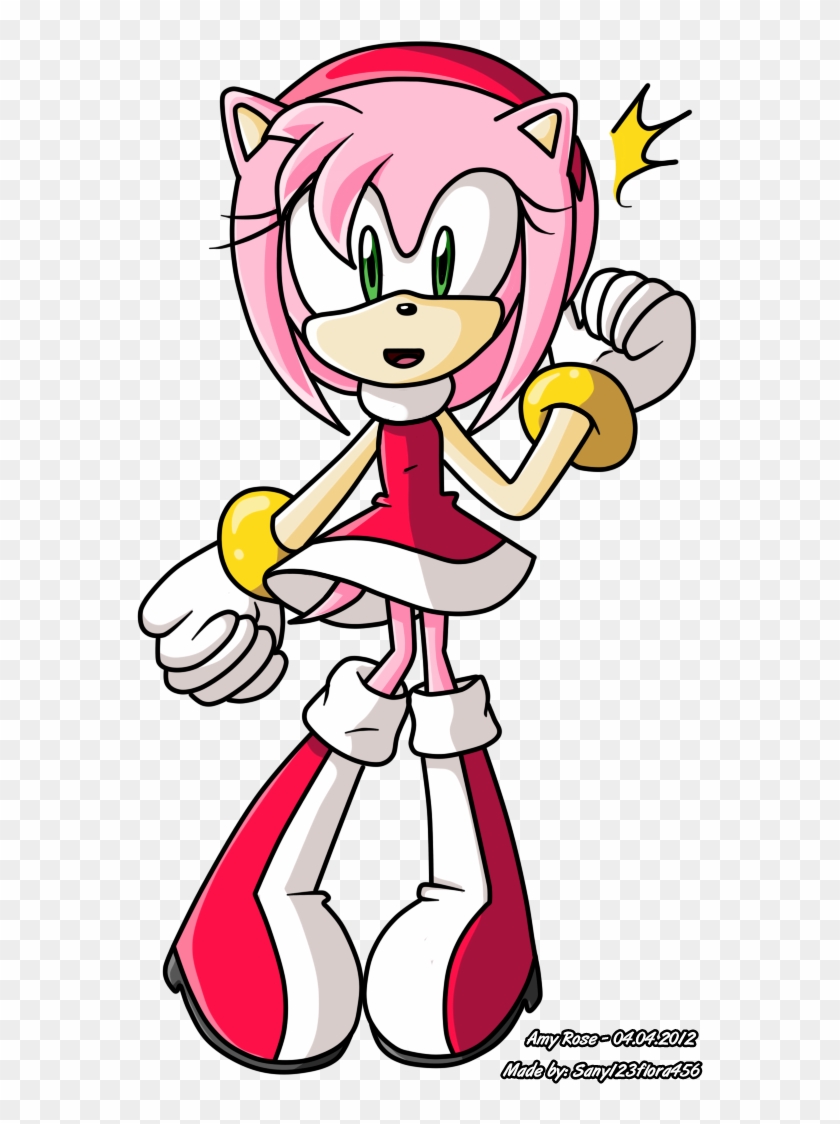 Amy Rose Look Shocked By Xxsunny Bluexx - Cartoon #674176