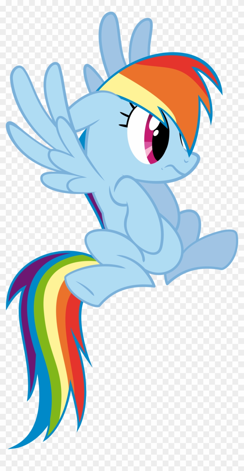 Shocked Rainbow Dash By Redpandapony Shocked Rainbow - Rainbow Dash Shocked Vector #674178