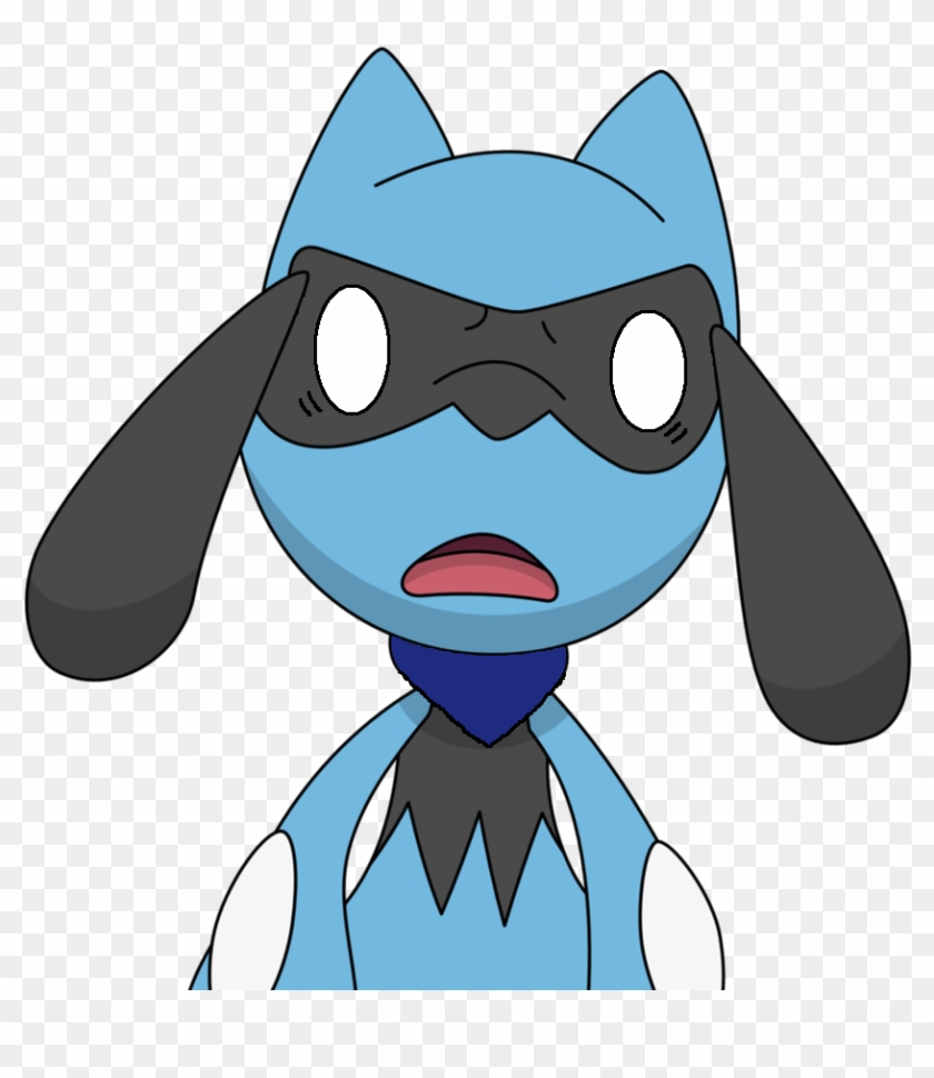 Zach The Riolu By Zach-usa - Lucario Shocked #674229