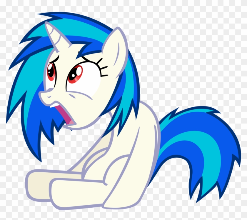 Vinyl Scratch In Shock By Gdpg - Mlp Vinyl Scratch Shocked #674308