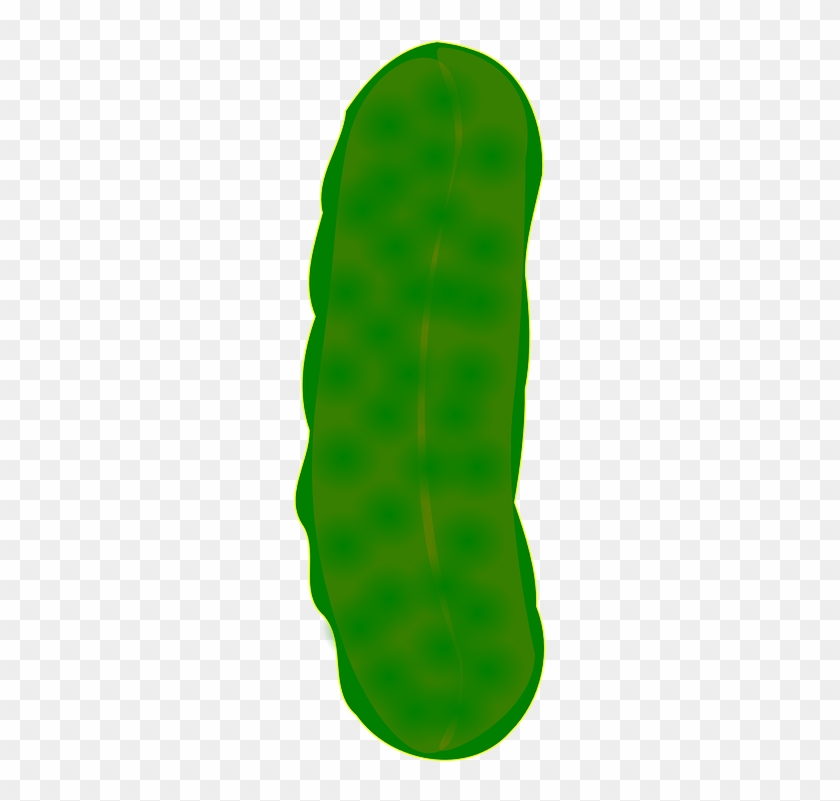 Pickle Clipart Pepino - Pickle Silhouette #674349