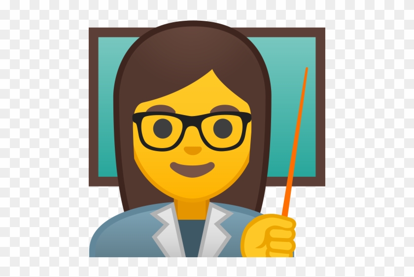 10224 Woman Teacher Icon - Emoji Teacher Png #674737