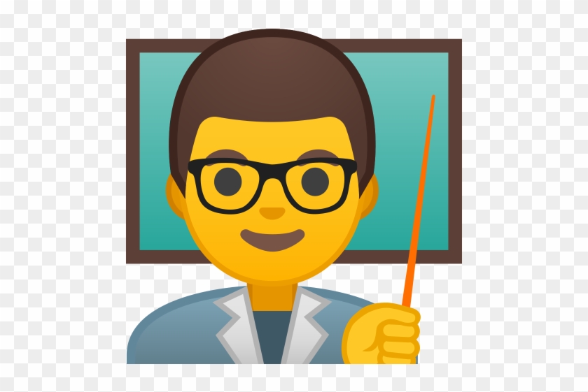 10218 Man Teacher Icon - Emoji Teacher Png #674740