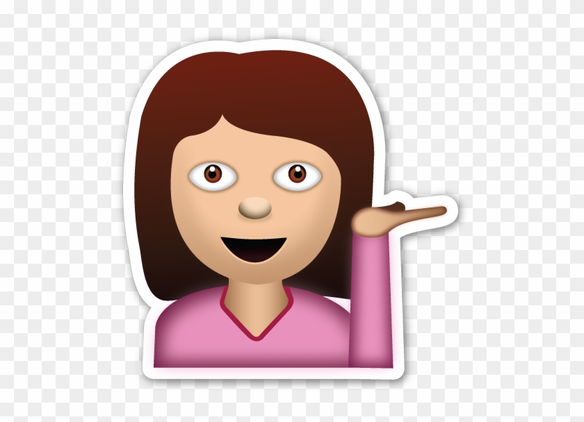 She Can Me A Sassy, Rude, Teenage Girl She Is A Teenager - Sassy Girl Emoji Png #675080