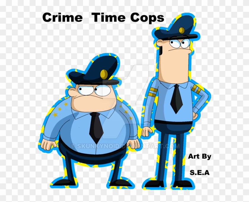 Fat And Skinny Cop By Skunkynoid - Fat Cop And Skinny Cop #675118