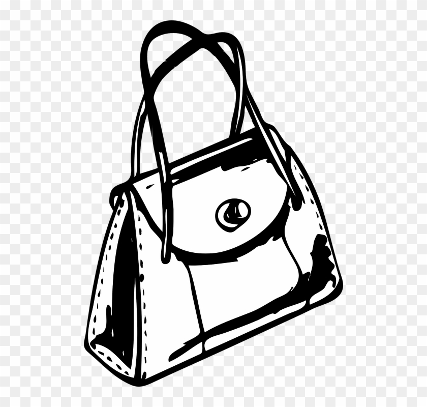 Purse Clipart Leather Bag - Hand Bag Clip Art #675135
