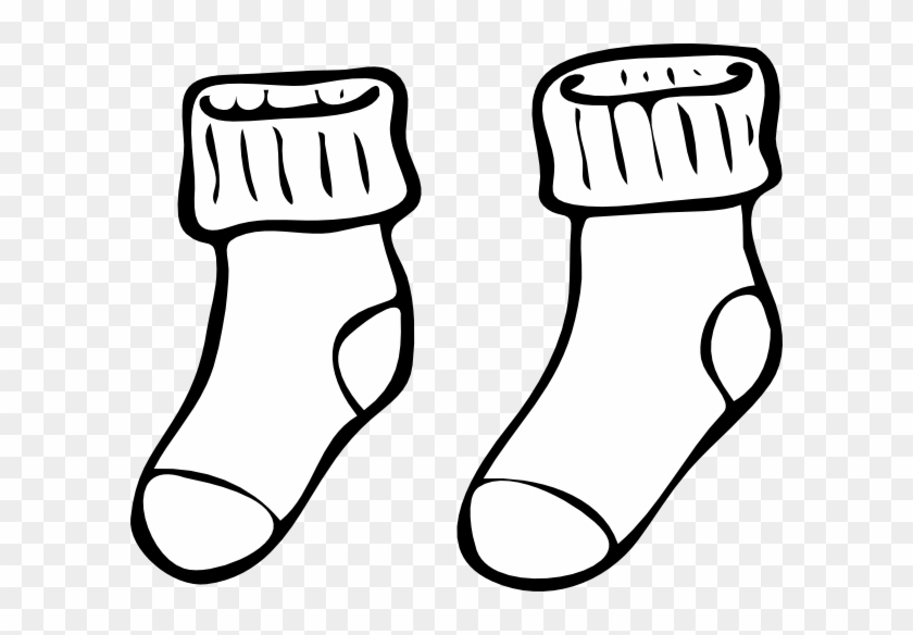Calcetinxd Clip Art At Clker - Socks Clipart #675269