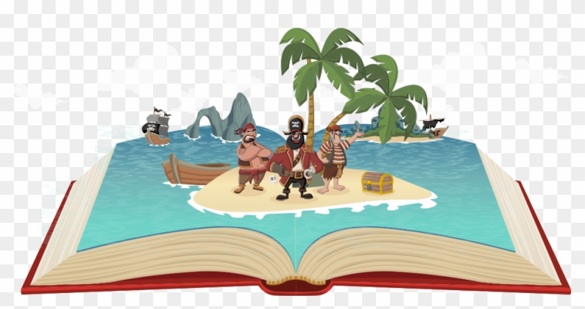 Piracy Caricature Illustration - Piracy Caricature Illustration #675352