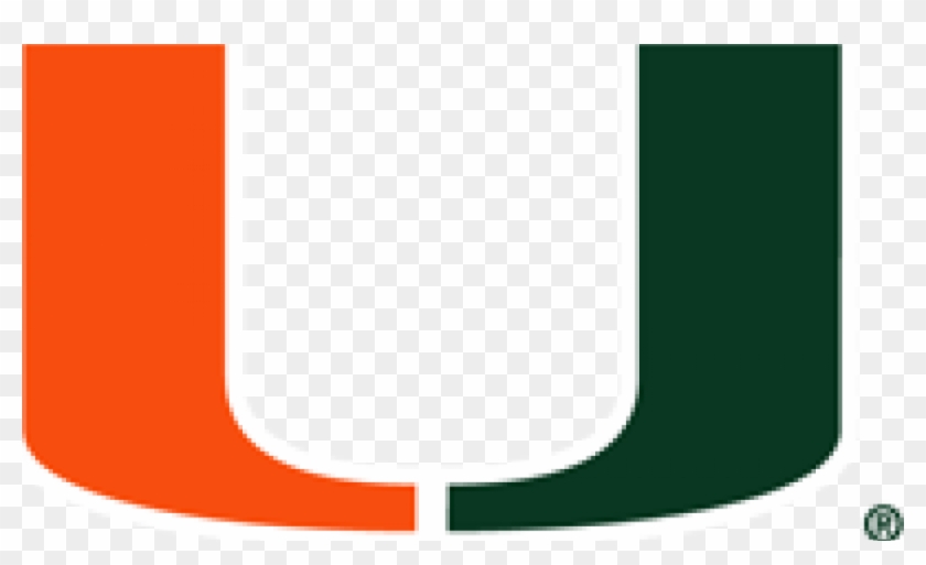 University Of Miami U Logo #675398