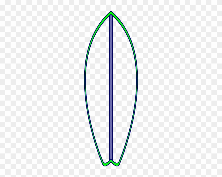 White Surfboard Svg Clip Arts 204 X 589 Px - Clip Art #675416