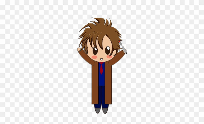 10th Doctor Chibi By Avatar4evr - 10th Doctor Clipart #675432