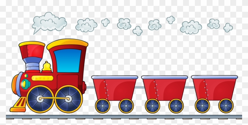 Coloring Books For Kids Design Vector [преобразованный] - Christmas Train Clipart Png #675454