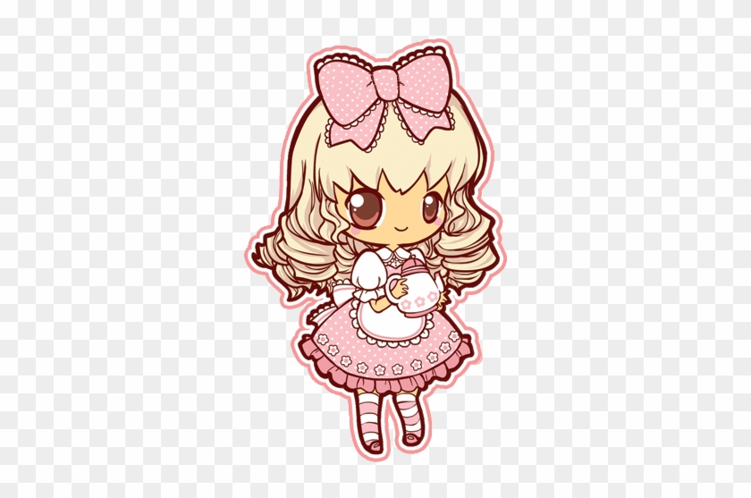 Pedido De Anon - Kawaii Girl Sticker Png #675476