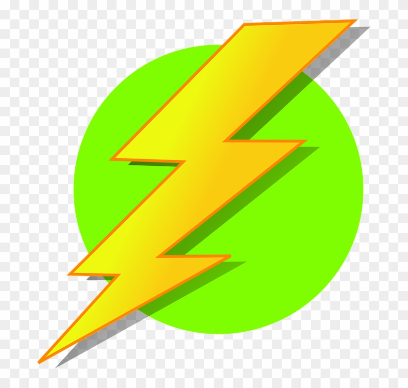 Lightning Bolt Graphics 5, Buy Clip Art - Simbolo De Energia Png #675512