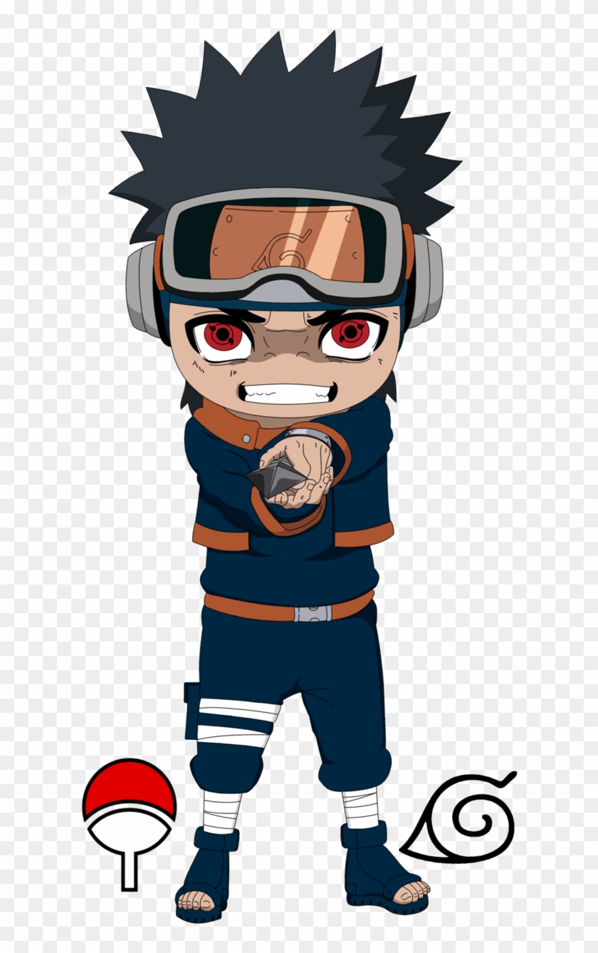 Obito Cartoon - - Uchiha Obito Chibi Png #675561